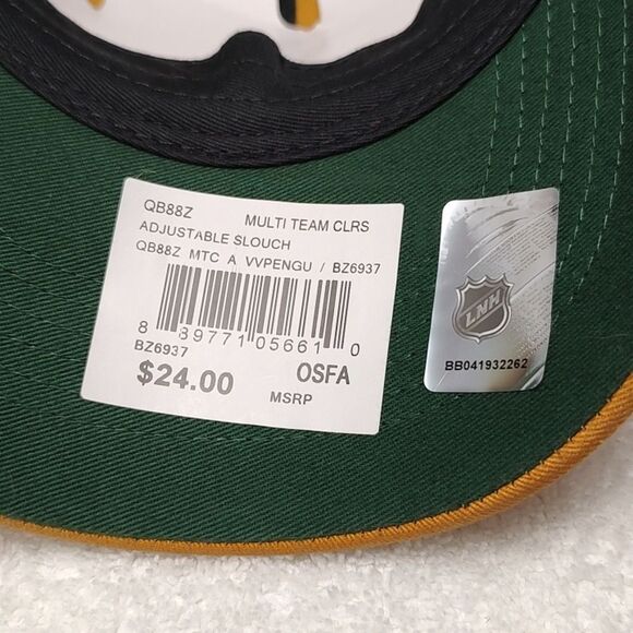 CCM Pittsburgh Penguins Sliderback Destructed Hat - New - Picture 7 of 9